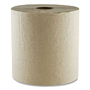 Boardwalk Hard Wound Towel, 1 Ply, 8" x 700 ft, Kraft, 6/Carton (700K)