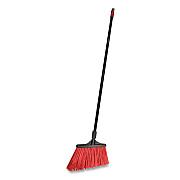 O-Cedar Commercial MaxiStrong Angle Broom, 56" Handle, Black, 6/Carton (CB064205)