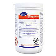 Diversey Avert Sporicidal Disinfectant Cleaner Wipes, 6 x 7, Chlorine Scent, 160/Canister, 12/Carton (100895790)