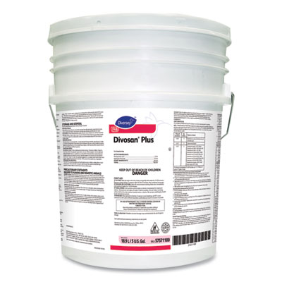 Diversey Divosan Plus Spectrum Sanitizer, 5 gal Pail (57571100)
