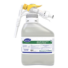 Diversey Alpha-HP Concentrated Multi-Surface Cleaner, Citrus Scent, 5,000 mL RTD Spray Bottle (5549271)
