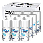 Boardwalk Metered Air Freshener Refill, Fresh Linen Scent, 7 oz Aerosol Spray, 12/Carton (911)
