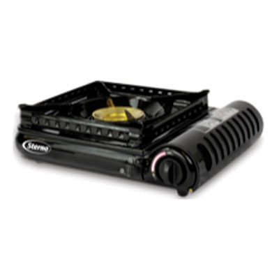 Sterno Butane Stoves, 15,000 BTU, Piezoelectric Ignition, 13 x 11 x 3.75 (50182)