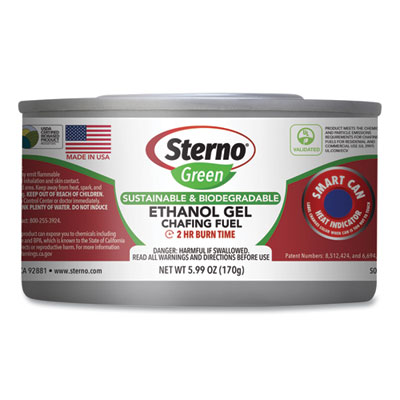 Sterno Ethanol Gel Chafing Fuel Can, 170 g, 72/Carton (20612)