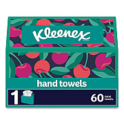 Kleenex Everyday Hand Towels, 1-Ply, 8 x 9.1, White, 60 Towels/Box (38586)