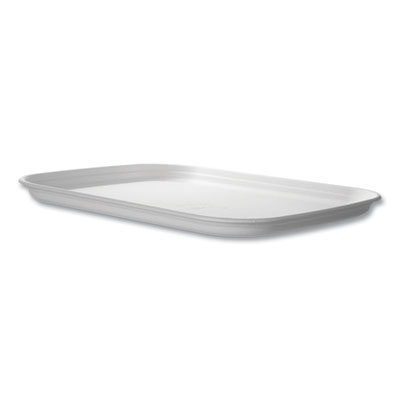 Eco-Products Regalia Renewable Sugarcane Tray, 13 x 17 x 1.3, White, 100/Carton (EPSCTR1317)
