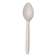 Eco-Products Cutlery for Cutlerease Dispensing System, Spoon, Plastic, White, 960/Carton (EPCE6SPWHT)