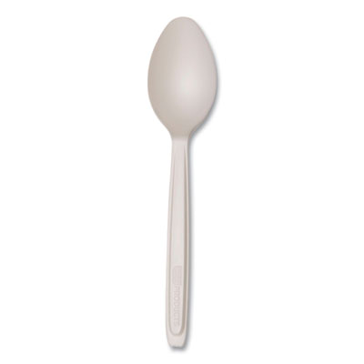 Eco-Products Cutlery for Cutlerease Dispensing System, Spoon, Plastic, White, 960/Carton (EPCE6SPWHT)