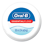 Oral-B Essential Floss, 55 yd, Unscented, 24/Carton (82576)