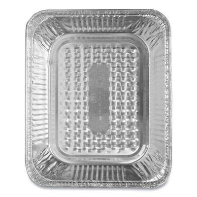 HFA JIF-FOIL Half-Steam Table Pan, Half Size Medium, 2.19" Deep, 10.38 x 12.75, 100/Carton (8450)