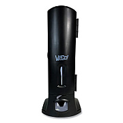 WeGo Utensil Dispenser, Holds 100 Knives, 10.22 x 12.5 x 23.75, Black (56101100)