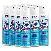 Professional LYSOL Brand Disinfectant Spray, Fresh Scent, 19 oz Aerosol Spray, 12/Carton (04675CT)