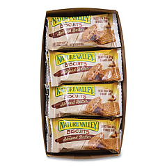 Nature Valley Biscuits, Almond Butter, 1.35 oz Pouch, 16/Box (SN47879)