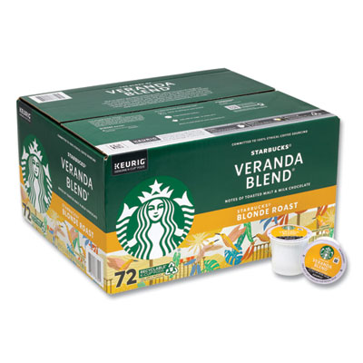 Starbucks Veranda Blend Coffee K-Cups, 72/Carton (22002161)