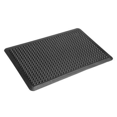 Crown Yoga-Flex, Rectangular, Black High/Low Bubble Surface, 24" x 36" (YF0023BK)