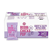 ANGIES BOOMCHICKAPOP Popcorn, Sweet and Salty, 1 oz Bag, 24/Carton (SN01213)