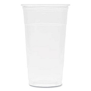 Karat PET Plastic Cups, 32 oz, Clear, 300/Carton (CKC32)