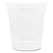 Karat PET Plastic Cups, 8 oz, Clear, 1,000/Carton (CKC8)