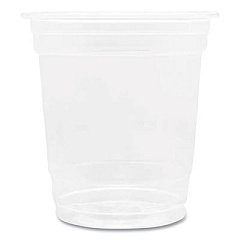 Karat PET Plastic Cups, 8 oz, Clear, 1,000/Carton (CKC8)