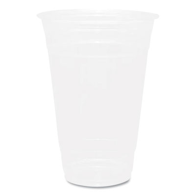 Karat PET Plastic Cups, 20 oz, Clear, 1,000/Carton (CKC20)