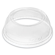 Karat PET Lids, Wide Opening Dome, Fits 12 oz to 24 oz Cold Cups, Plastic, Clear, 1,000/Carton (CKDL626WH)