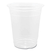 Karat PET Plastic Cups, 92 mm Rim Diameter, 12 oz, Clear, 1,000/Carton (CKC12S)