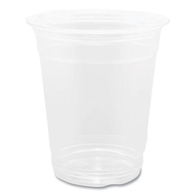 Karat PET Plastic Cups, 92 mm Rim Diameter, 12 oz, Clear, 1,000/Carton (CKC12S)