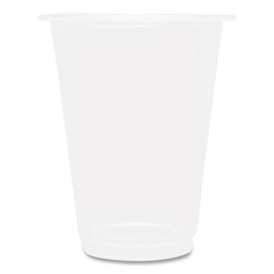 Karat PET Plastic Cups, 7 oz, Clear, 1,000/Carton (CKC7)