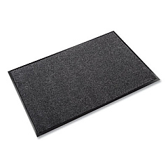 Crown EcoStep Wiper Mat, Rectangular, Charcoal Gray Cut Pile Surface, 48" x 96" (ET0048CH)