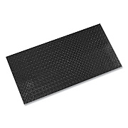 Crown Tuff-Spun Foot-Lover Diamond Surface Mat, Rectangular, Black Diamond Embossed Surface, 36" x 60" (FL3660KD)