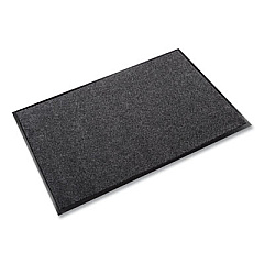 Crown EcoStep Wiper Mat, Rectangular, Charcoal Gray Cut Pile Surface, 36" x 48" (ET0034CH)