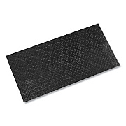 Crown Tuff-Spun Foot-Lover Diamond Surface Mat, Rectangular, Black Diamond Embossed Surface, 24" x 36" (FL2436KD)