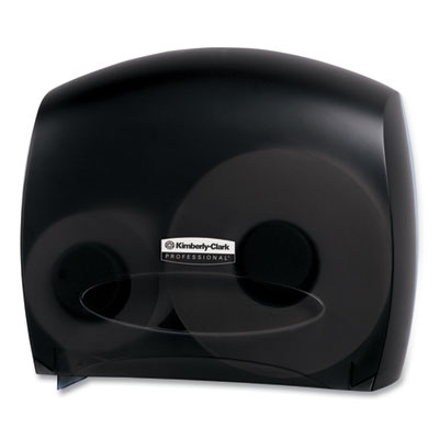 Kimberly-Clark Professional* JRT Jr. Escort Jumbo Bathroom Tissue Dispenser, 13.33 x 5.75 x 16, Smoke (09507)