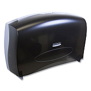 Kimberly-Clark Professional* Cored JRT Jumbo Combination Tissue Dispenser, 20.4 x 5.8 x 13.1, Smoke/Gray (09551)