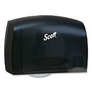 Scott Essential Coreless Jumbo Roll Tissue Dispenser for Business, 14.25 x 6 x 9.75, Black (09602)