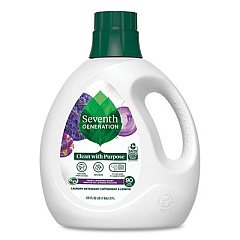 Seventh Generation Natural Liquid Laundry Detergent, Fresh Lavender Scent, 135 oz Bottle (45064)