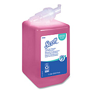 Scott Pro Foam Skin Cleanser with Moisturizers Refill, Light Floral Scent, 1 L (91552)
