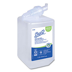 Scott Essential Green Certified Foam Skin Cleanser Refill, Unscented, 1 L (91565)