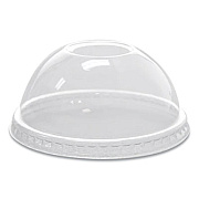 Karat PET Lids, Dome Lid, Fits 8 oz to 10 oz Cold Cups, Plastic, Clear, 1,000/Carton (CKDL78)