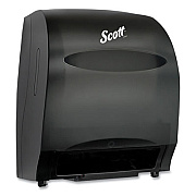 Scott Essential Electronic Hard Roll Towel Dispenser, 12.7 x 9.57 x 15.76, Black (48860)