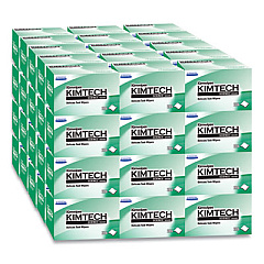 Kimtech Kimwipes Delicate Task Wipers, 1-Ply, 4.4 x 8.4, Unscented, White, 286/Box, 60 Boxes/Carton (34155CT)