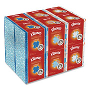 Kleenex Boutique Anti-Viral Facial Tissue, Pop-Up Box, 3-Ply, White, 55 Sheets/Box, 3 Boxes/Pack, 4 Packs/Carton (21286CT)
