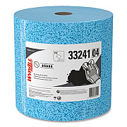 WypAll Power Clean Oil, Grease and Ink Cloths, Jumbo Roll, 9.8 x 12.2, Blue, 717/Roll (33241)