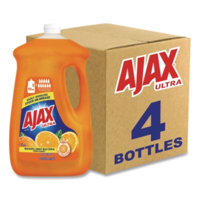 Ajax Dish Detergent, Orange Scent, 90 oz Bottle, 4/Carton (149874CT)
