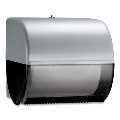 Kimberly-Clark Professional* Omni Roll Towel Dispenser, 10.5 x 10 x 10, Smoke Gray (09746)