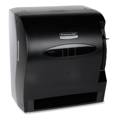 Kimberly-Clark Professional* Lev-R-Matic Roll Towel Dispenser, 13.75 x 9.25 x 11.75, Smoke (09765)