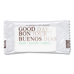 Good Day Amenity Bar Soap, Pleasant Scent, # 1/2, 1,000/Carton (390050A)