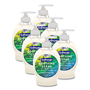 Softsoap Moisturizing Hand Soap, Aloe Scent, 7.5 oz, 6/Carton (45634)