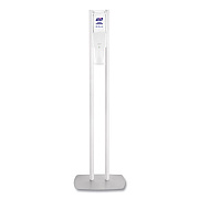 PURELL ES10 Dispenser Floor Stand with Automatic Hand Sanitizer Dispenser, 15.56 x 11.75 x 51.82, White (8210DS)