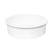 Karat Food Bucket, 48 oz, 7.99" Diameter x 2.4" h, White, Paper, 270/Carton (FPPSB48)